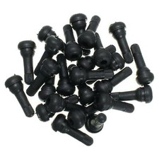 New TR414, TR413, TR412 Tubeless Rubber Car Tyre Wheel Valves Universal Black