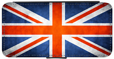 Union Jack/Britian/GB flag Printed Grunge iPhone/Pixel/Galaxy Flip/Wallet Case