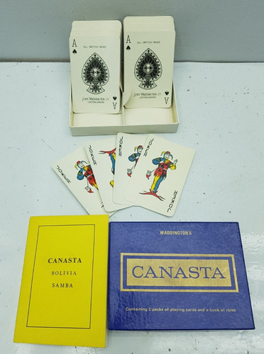 Waddington canasta deck - waddington's, 2