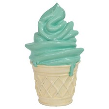 Mint Whippy Ice Cream Cone