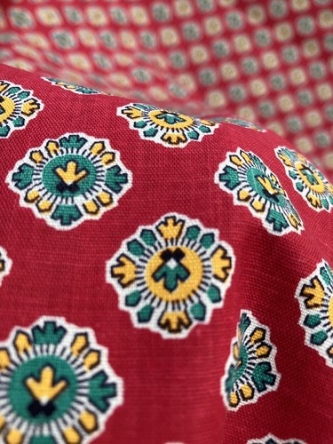 Vintage 1940s french cotton - french,