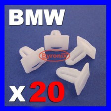 BMW SILL KICK PLATE TRIM STRIP CLIPS E30 E32 E34 E36 E38 E39 E46 Z4 3 5 7 X 20
