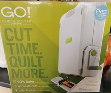 Accuquilt Go Machine Starter Set Bundle plus extra blocks