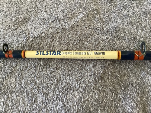 Vintage silstar fishing - fishing, rod