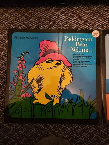 Paddington bear vinyl record - paddington,