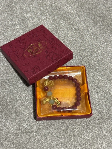 Oriental style red pearl - style,