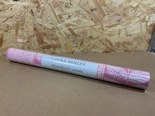 Laura Ashley Wallpaper 1 Roll Woodblock Raspberry  New Sealed 