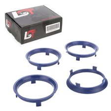 4x Centering Rings Blue for
