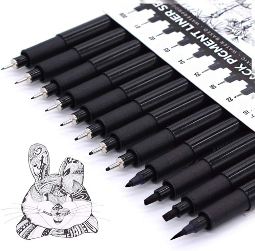 Twohands art pens fineliner - art,