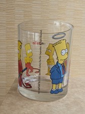 Simpsons Cartoon Nutella Glass