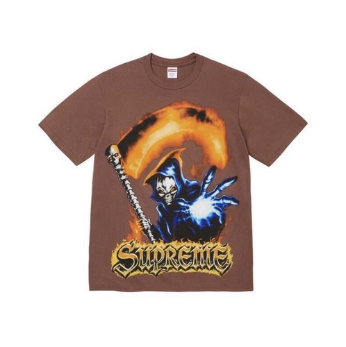 Supreme grim reaper tee brown - supreme,