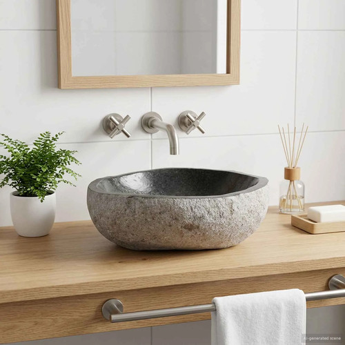 Walplus oval riverstone wash - walplus,