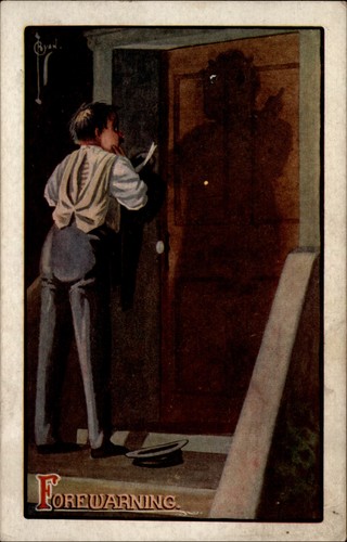 Comic forewarning shadow - comic,