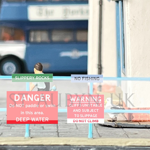 Gauge coastal seaside signs - coastal,