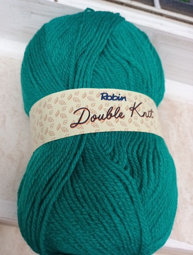 Knitting wool robin double - wool,