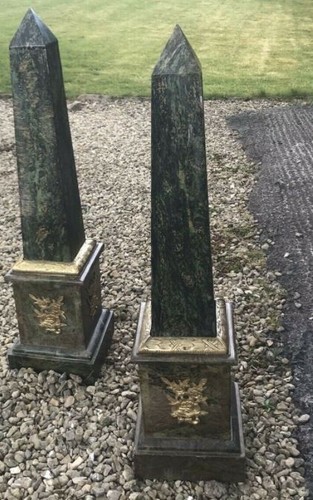 Italian antique obelisk - italian, obelisk's 