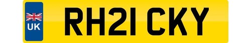 Ricky private number plate - ricky,