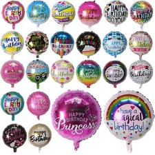 Happy Birthday Balloons Large