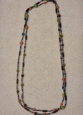 Long Boho Glass Beaded