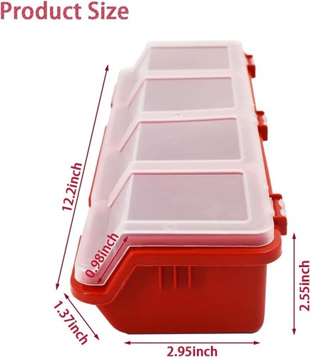 Compartment screw organizer - screw,