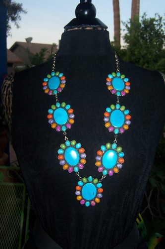 Southwestern silver turquoise - southwestern,