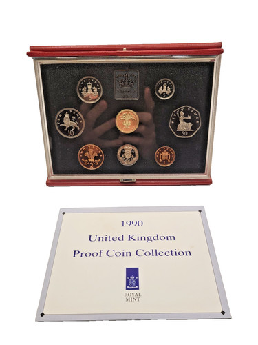 1990 royal mint deluxe proof - mint,