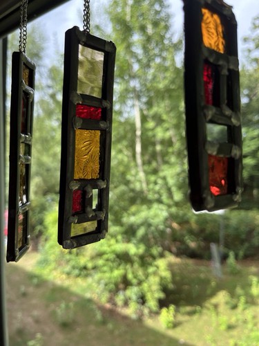 Sun catchers lead - sun, stained