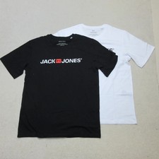 Jack Jones Black White T Shirts Set Large Quality Essentials Since 1990