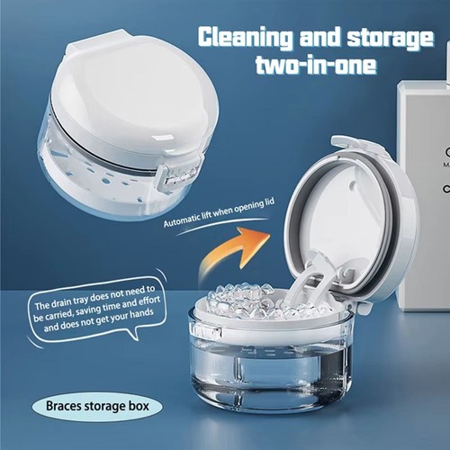 1pc orthodontic retainer box - 1pc,