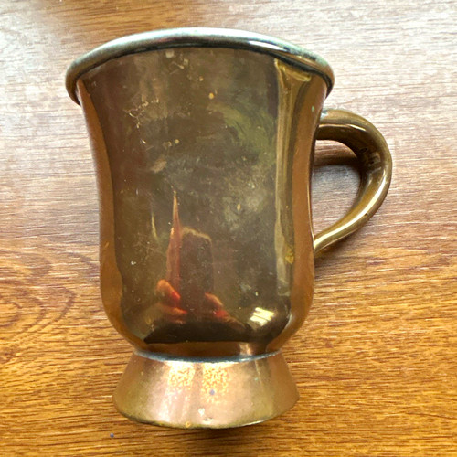 Vintage old copper and brass