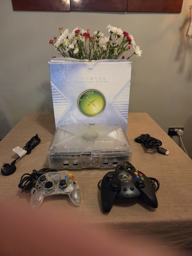 Original xbox crystal working - xbox,