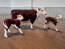 Beswick Hereford cow and
