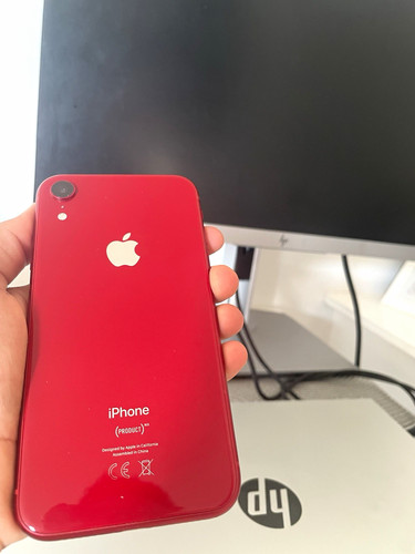 Apple iphone red 128gb - xr,