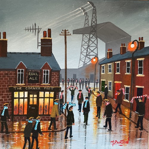 Mal burton original oil - original,