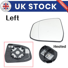 Wing Door Mirror Glass Heated