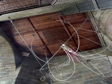 Photo 6x4 Interior of the Church of St James, Spilsby Bell ropes, photogr c2008