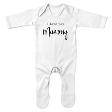 I Love you Mummy Romper Suit
