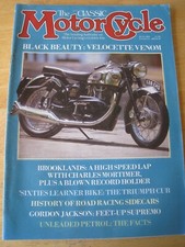 THE CLASSIC MOTORCYCLE JUL