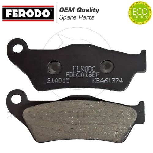 Front brake pads - brake, ferodo