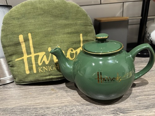 Vintage harrods teapot - vintage,