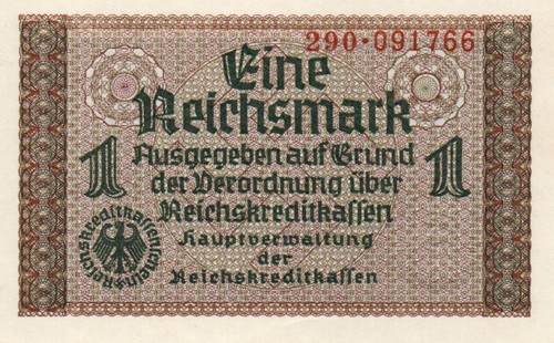 Genuine german reichsmark - genuine, 1