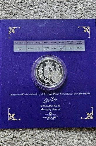 London mint our queen - mint,