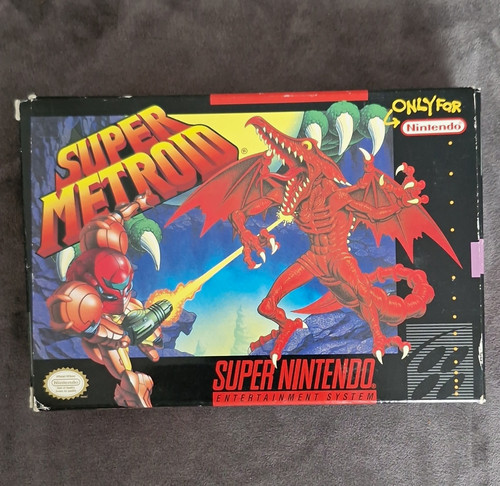 Nintendo super metroid snes - nintendo,