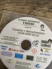 2002 COVENTRY v WOLVERHAMPTON ELITE LEAGUE A SPEEDWAY DVD
