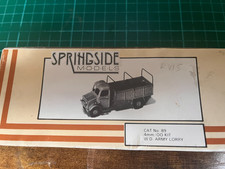 SPRINGSIDE MODELS - W.D ARMY