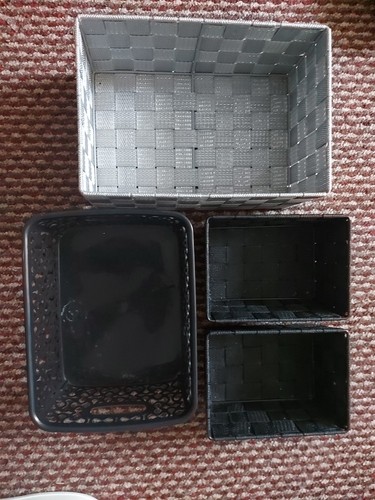 Storage boxes all rectangular - storage,