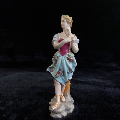 German porcelain lady - german,