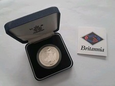 RARE 1998 Boxed & Cased / Britannia £2 Coin 1oz Solid Silver 