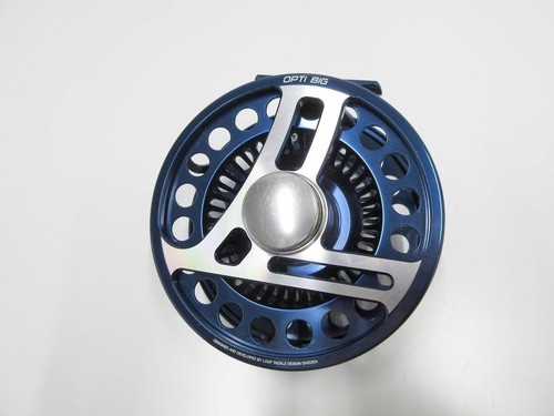 Loop opti big fly reel - opti, navy