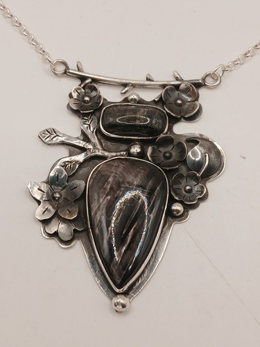 Sterling silver necklace - sterling,